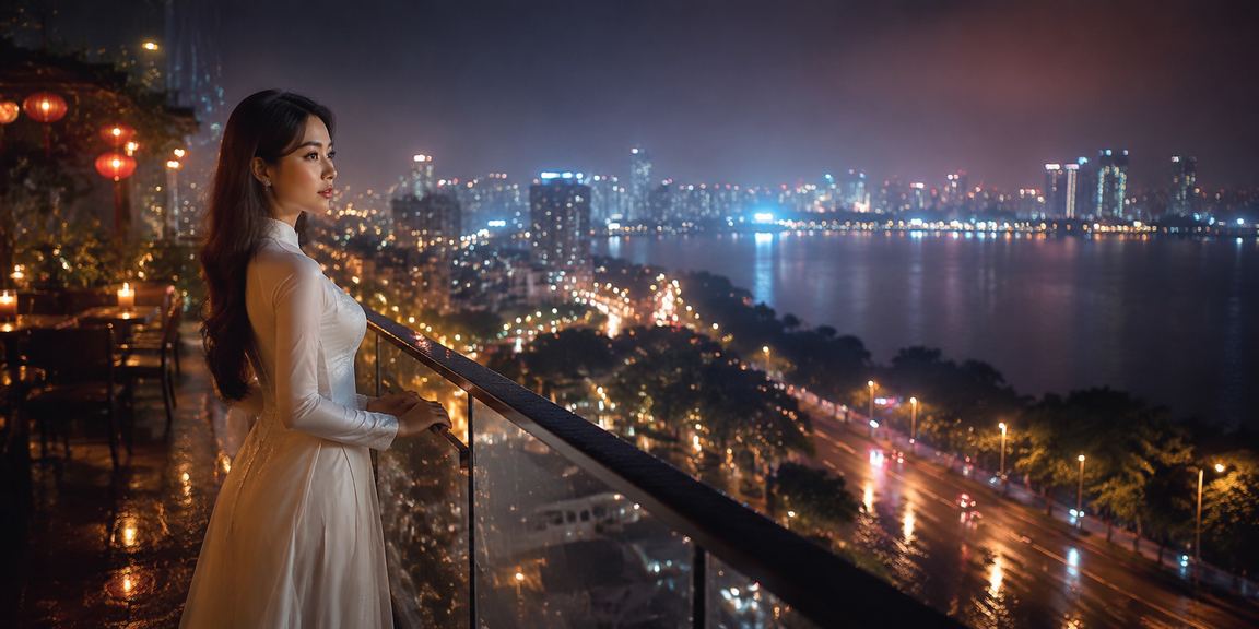 Người dùng Hà Nội trong trang phục áo dài tham gia cá cược trực tuyến