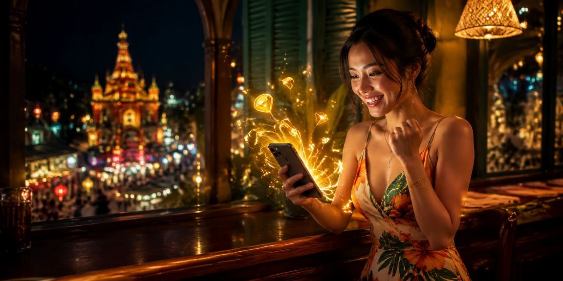 Người dùng theo dõi kết quả cá cược thể thao tại quán cà phê Nha Trang